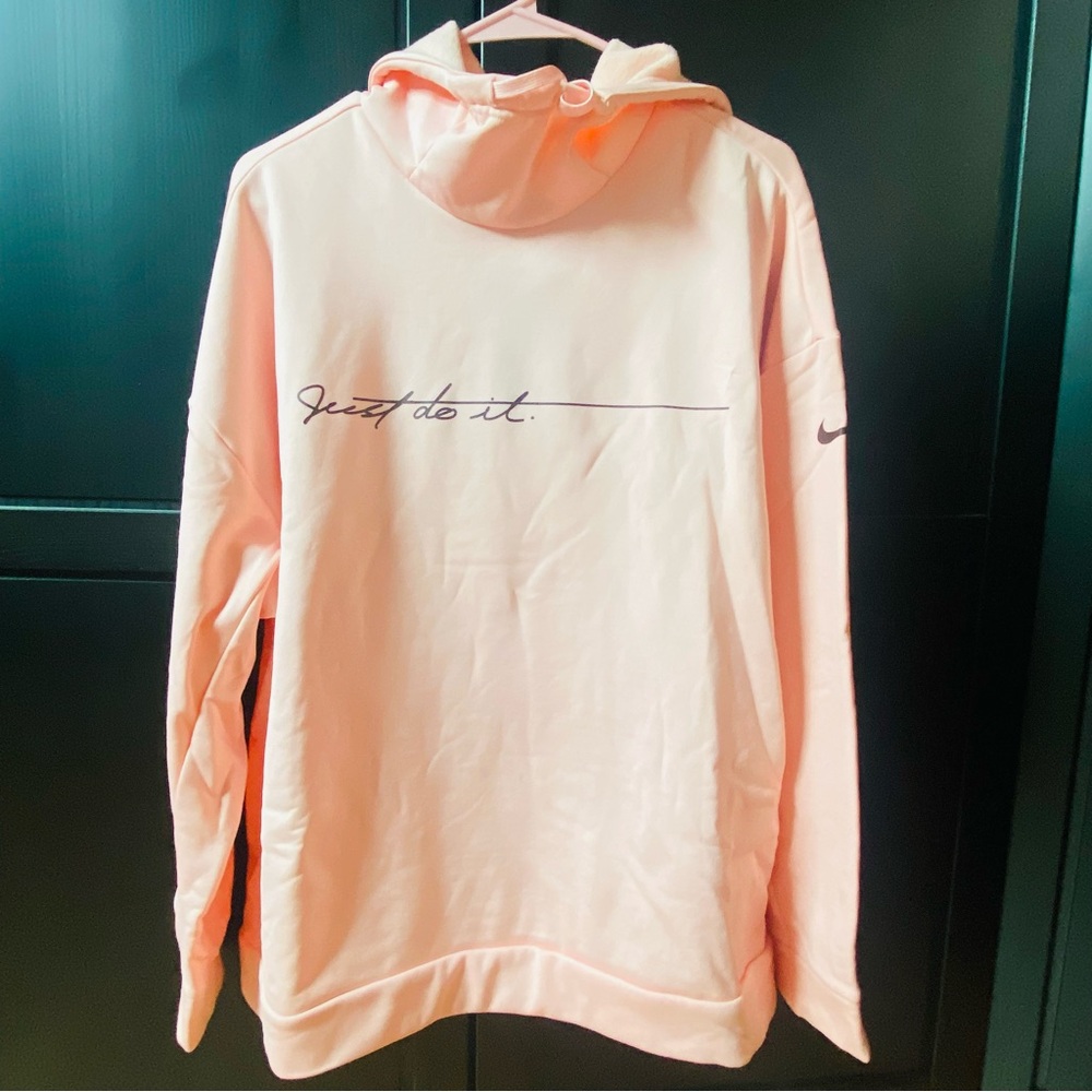 Women’s Nike Pink Just Do It hooded pullover